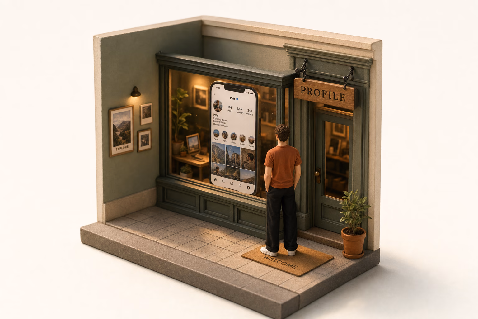 Your profile is a storefront