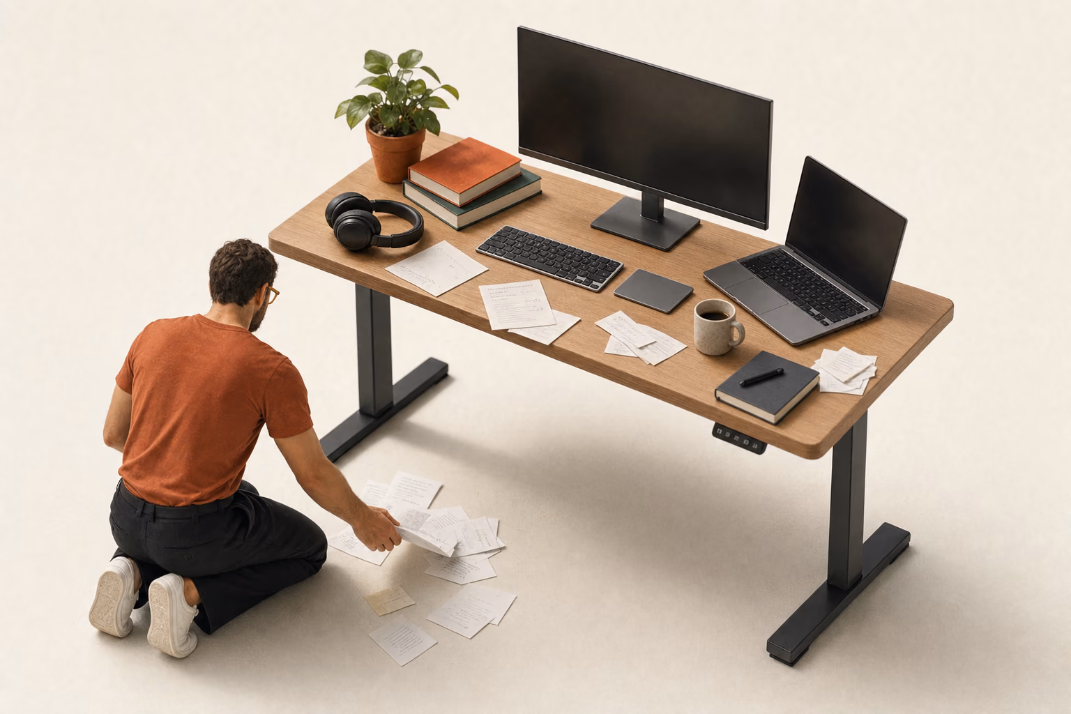 Your messy desk isn't just a messy desk