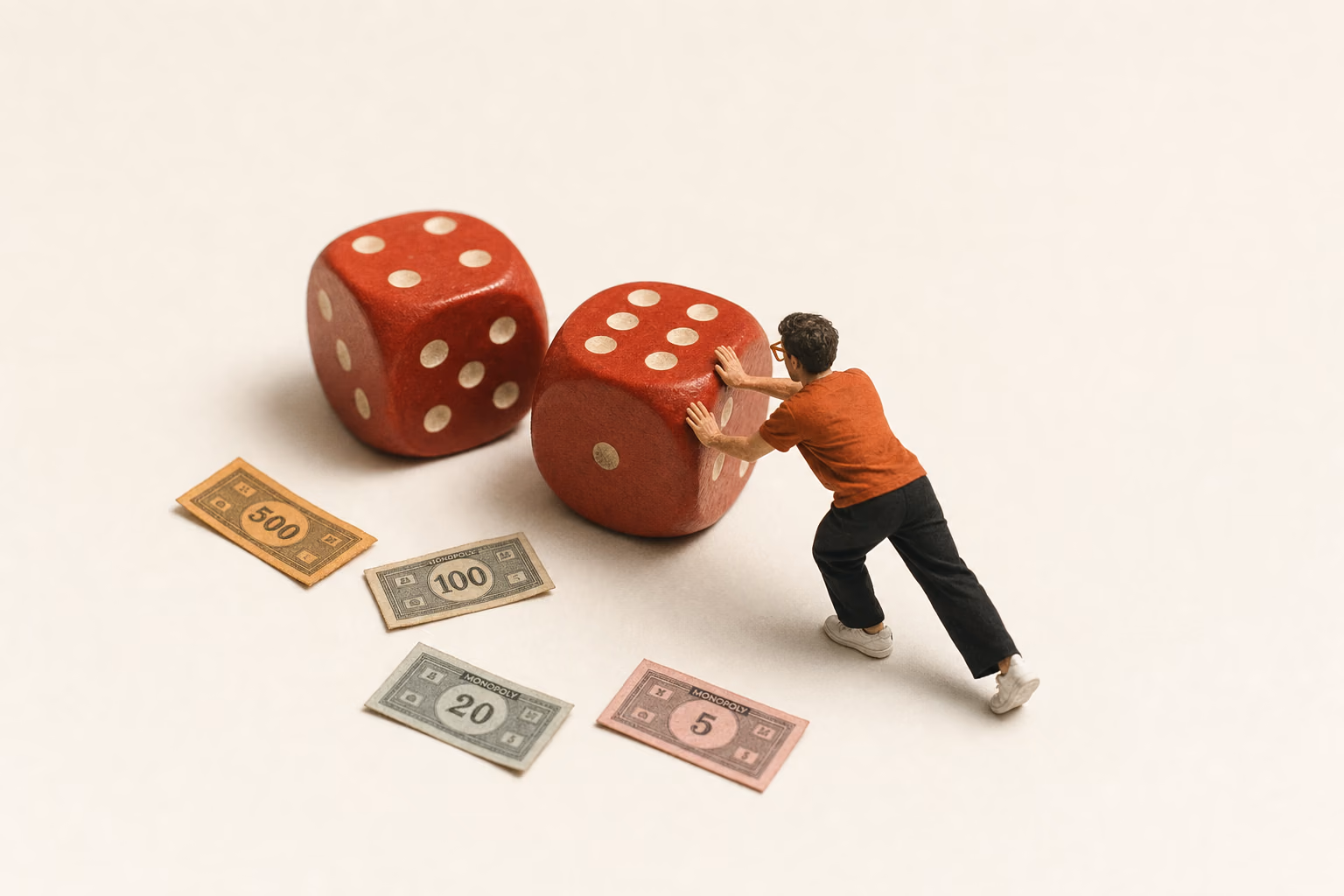 Life is Monopoly. Roll again.