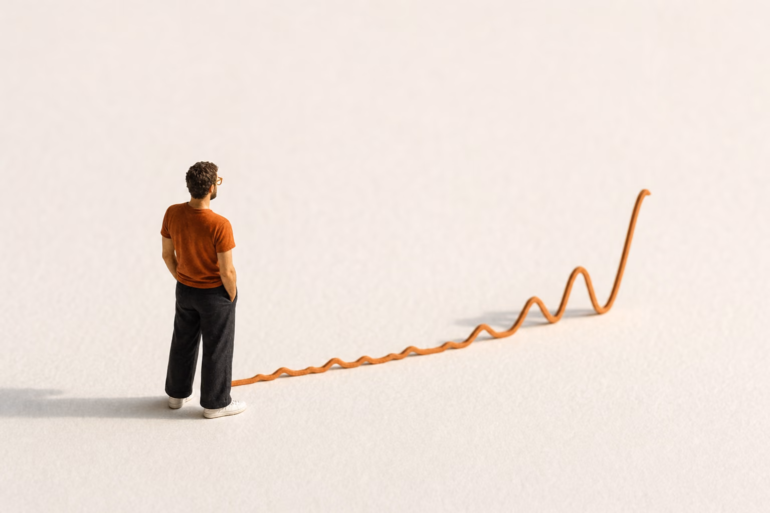 Compounding isn't a smooth curve