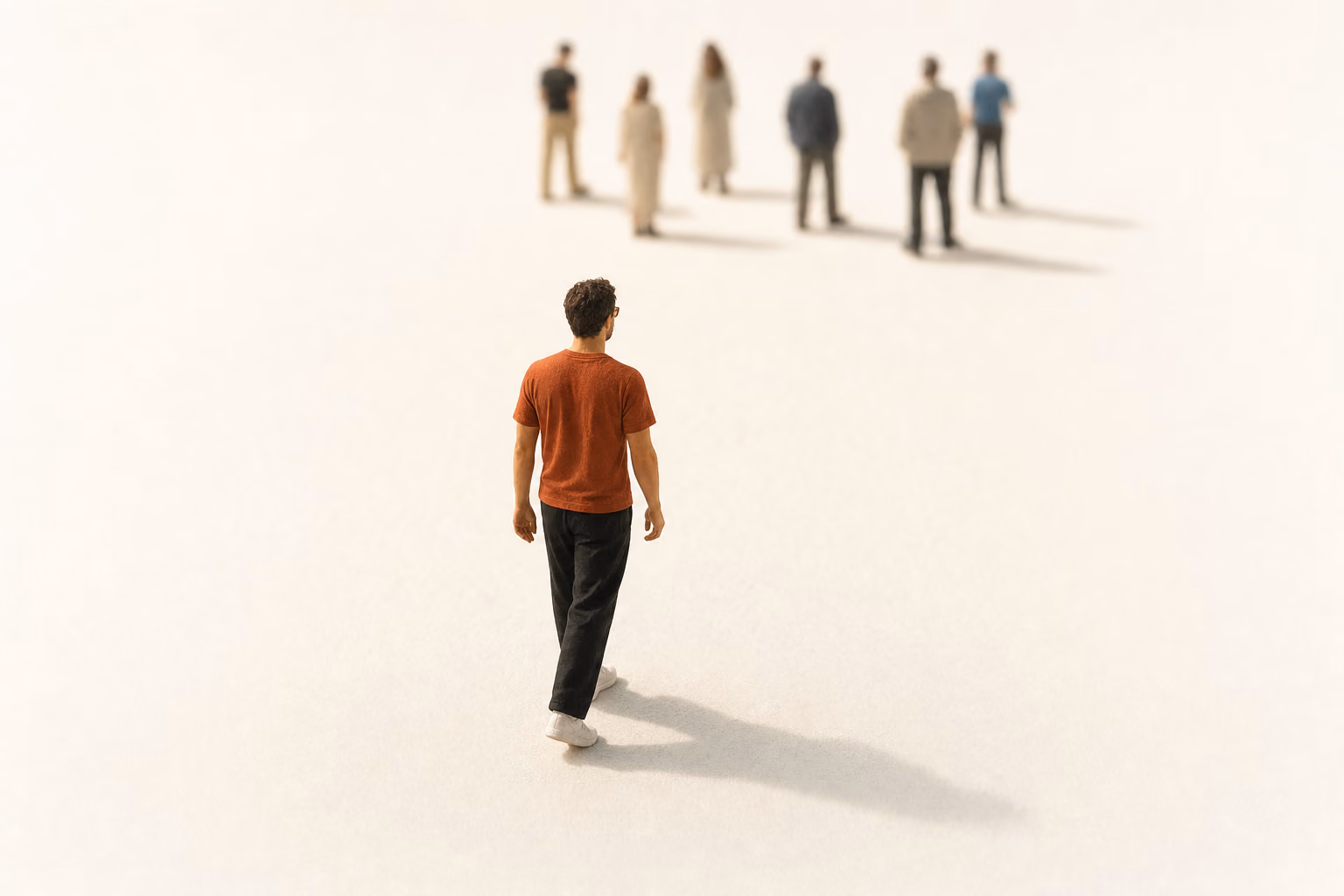 Friends don't support you, strangers do